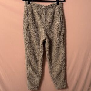 Cozy brown teddy Joggers